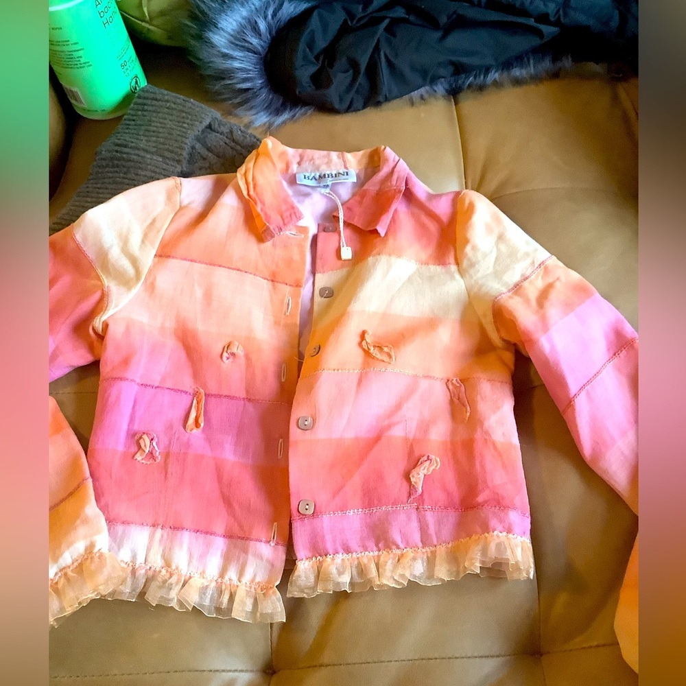 Bambini kids jacket new size 8